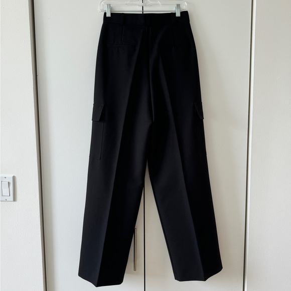 Maesa pleated woven wide-leg cargo pants - Picture 6 of 7